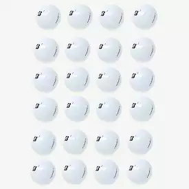 36 Bridgestone Tour BX White Golf Balls - Recycled 5A/4A