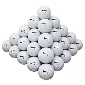 36 Nike Mix White Golf Balls - Recycled 5A/4A