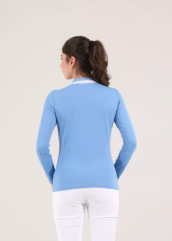 ABUELA | LIGHTWEIGHT SUNBLOCK LONG SLEEVE POLO