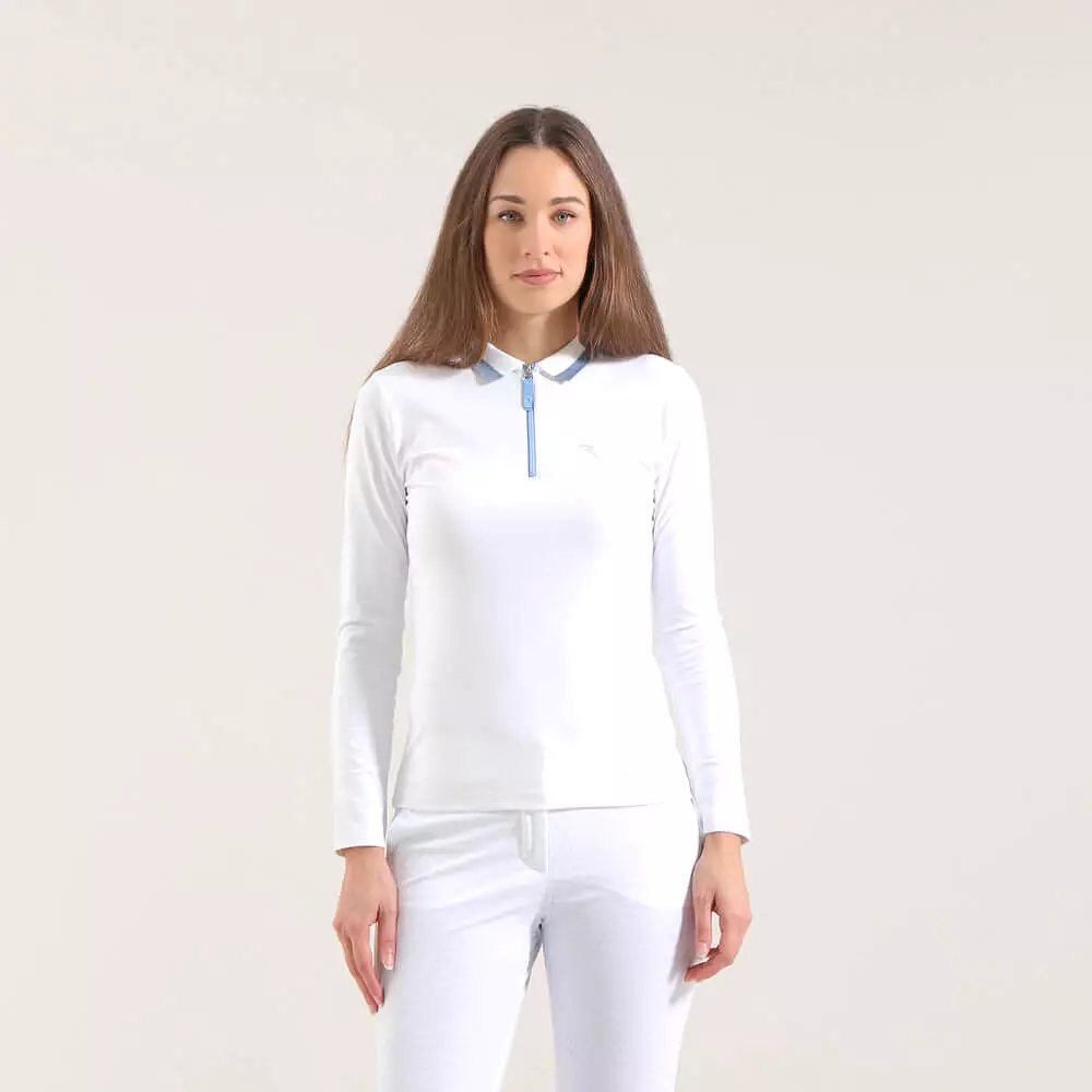 ABUELA | LIGHTWEIGHT SUNBLOCK LONG SLEEVE POLO