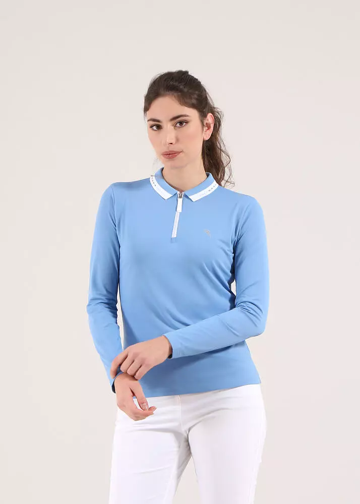 ABUELA | LIGHTWEIGHT SUNBLOCK LONG SLEEVE POLO