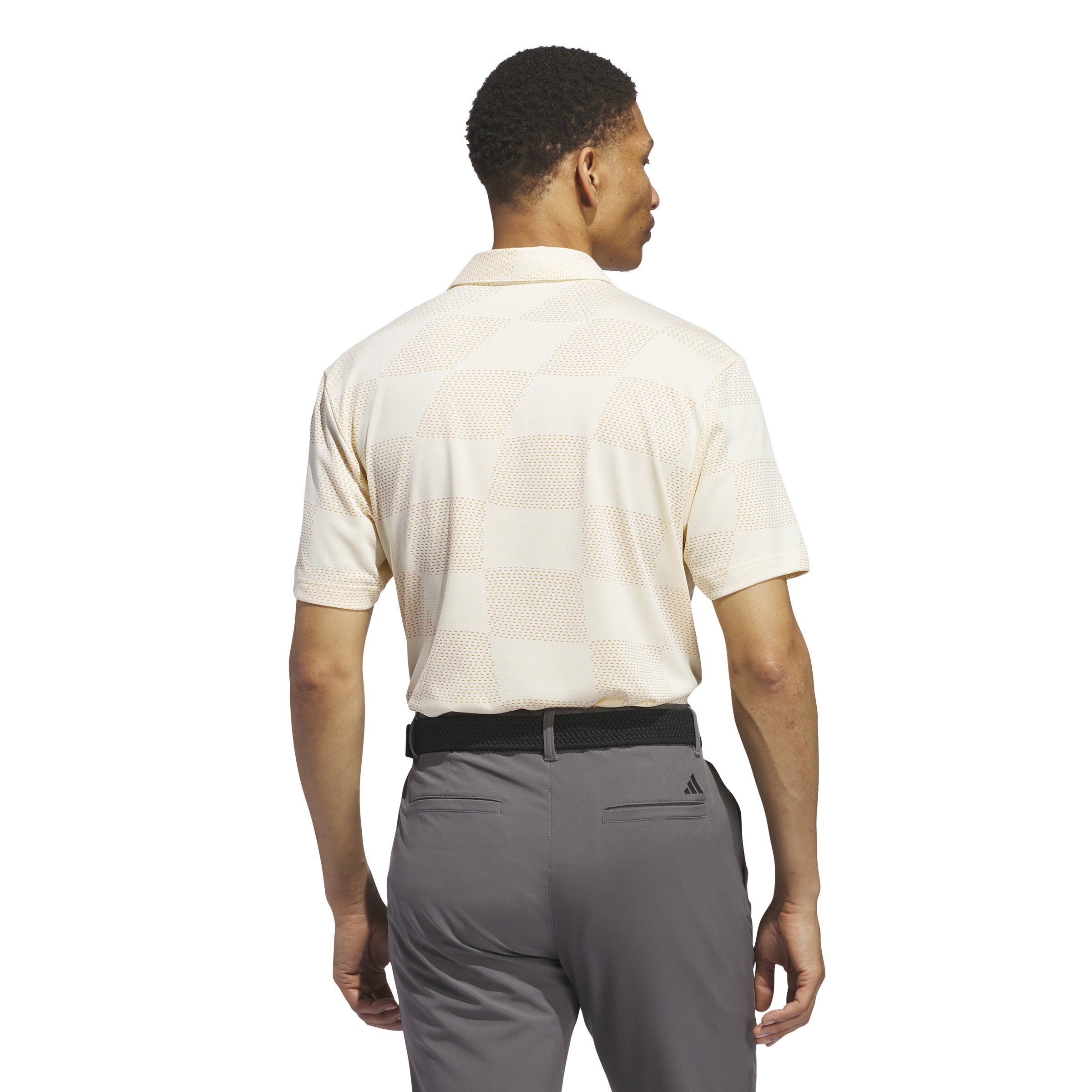 adidas Ultimate365 Textured Polo Shirt - Ivory