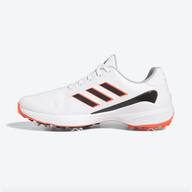 Adidas ZG23 Golf Shoes - White/Orange