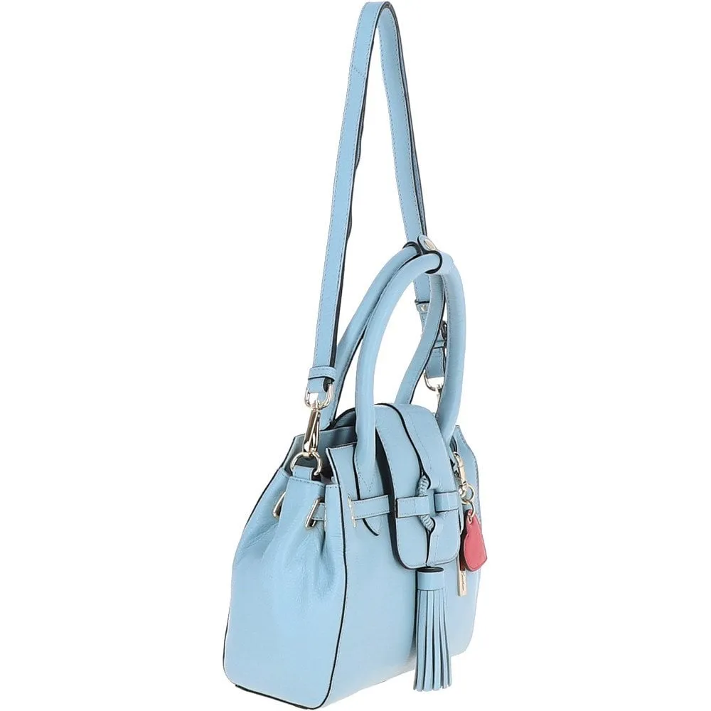 Ashwood Ladies Leather Tote Bag Winter Sky: J-12