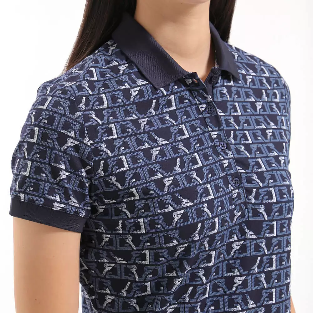 ATREUS | GRECA PRINT SUNBLOCK POLO