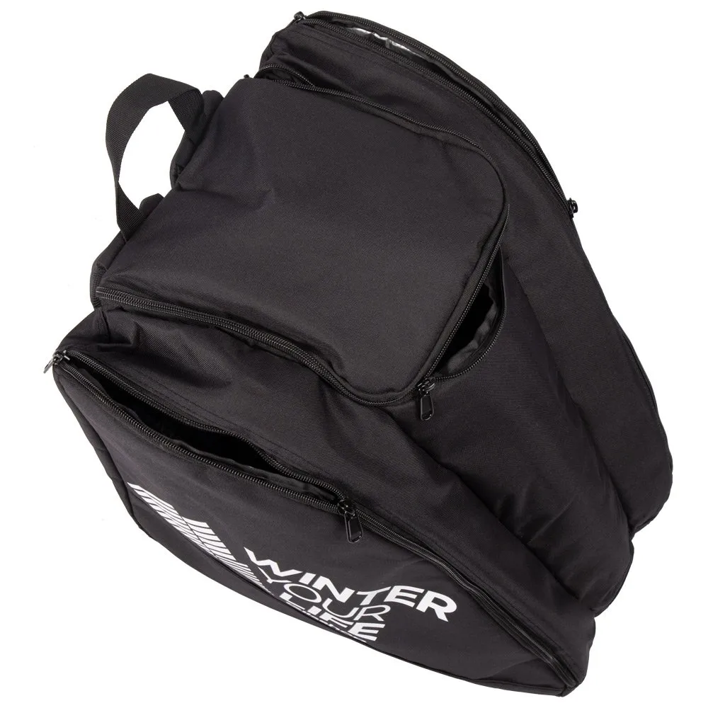 Boot bag Winter Your Life ---Winter Duo Black White