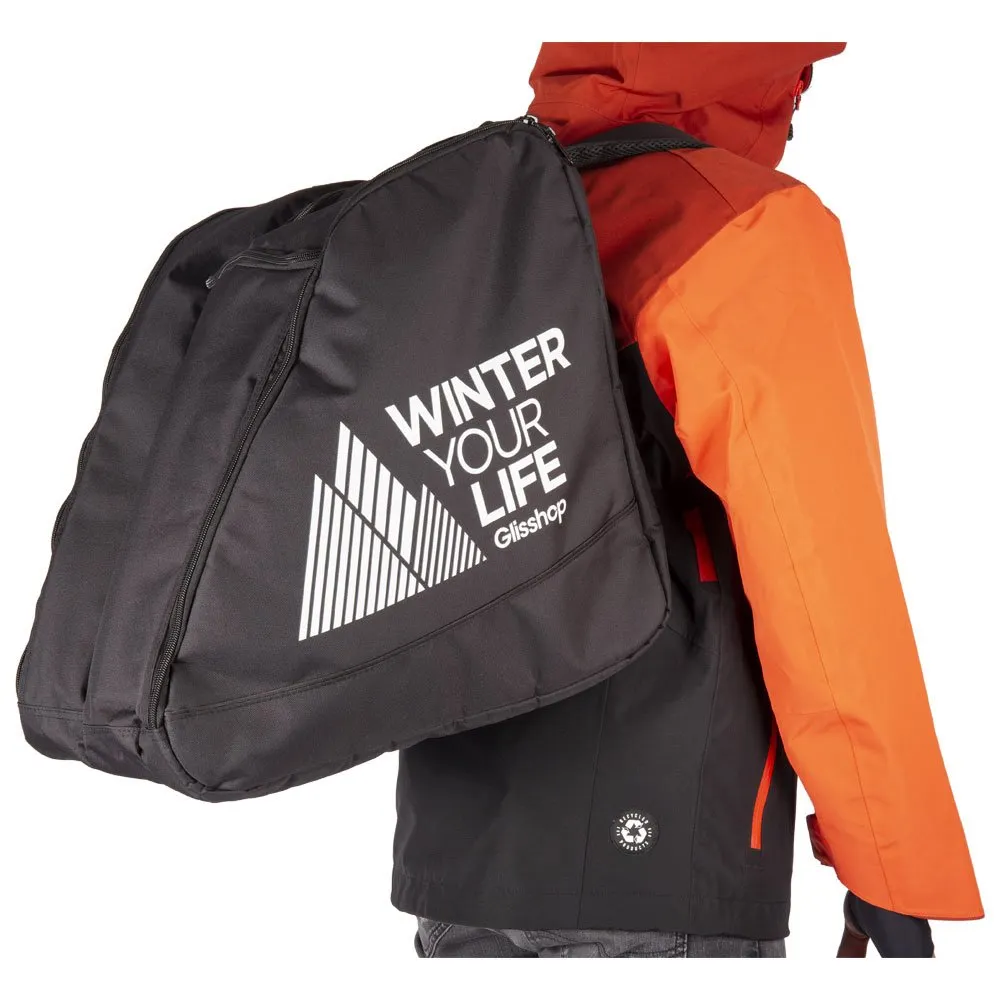 Boot bag Winter Your Life ---Winter Duo Black White