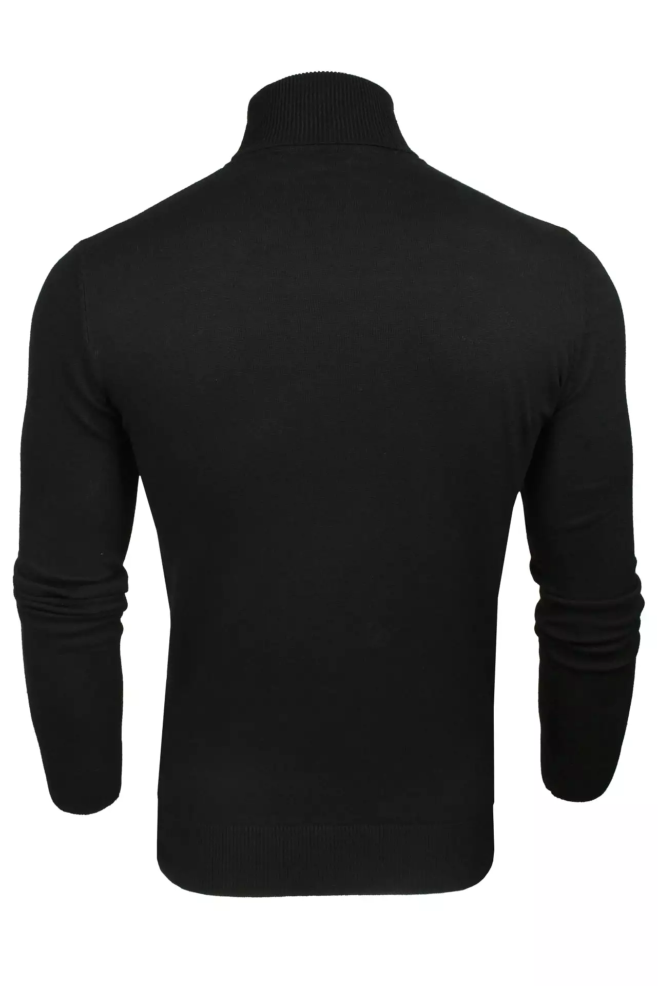 Brave Soul Mens Polo Roll Neck Jumper Hume