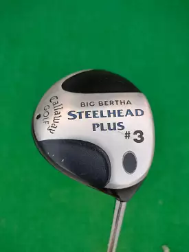 Callaway Big Bertha Steelhead Plus 15° #3 Wood