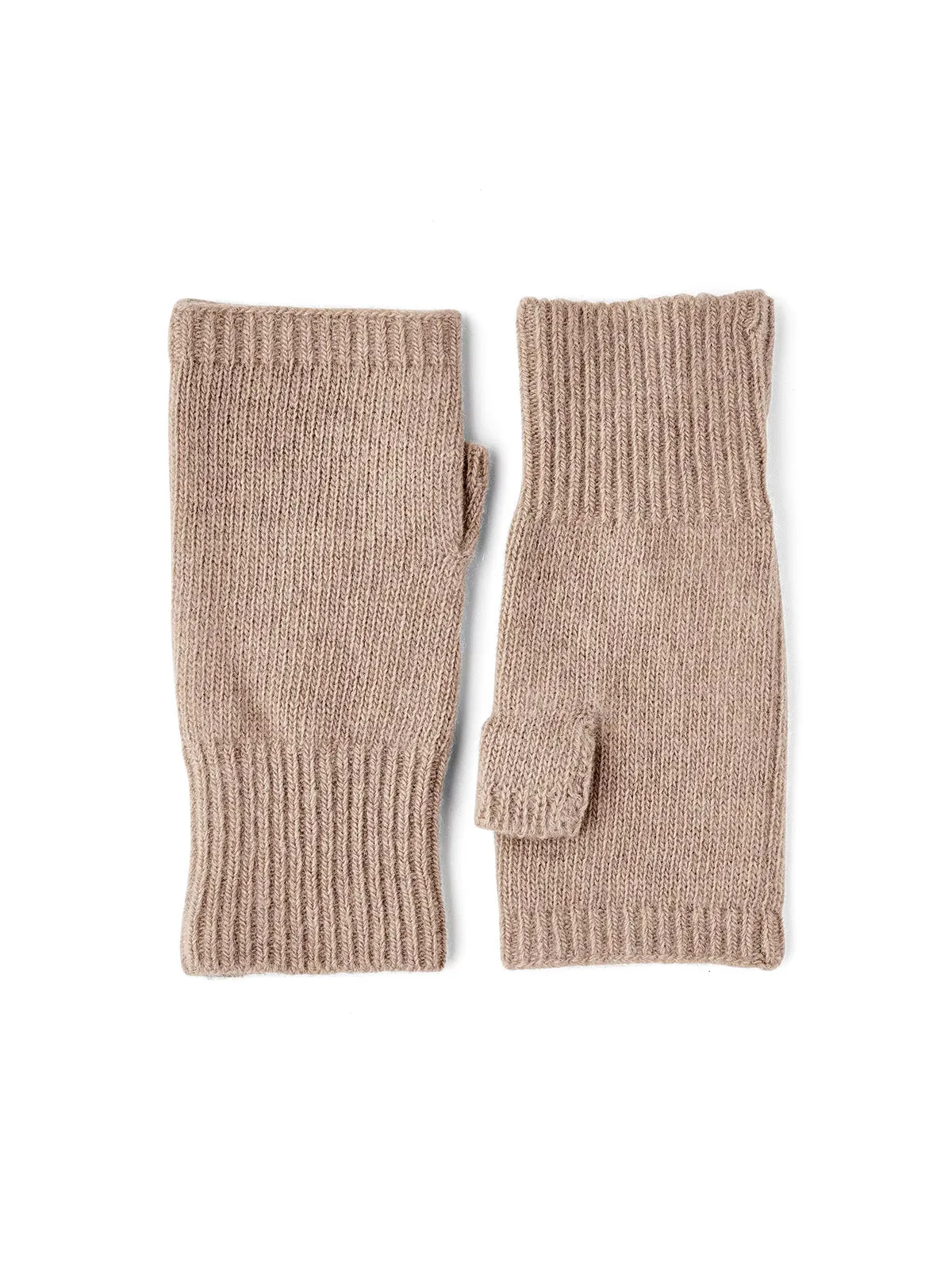 Cashmere Handwarmers Camel