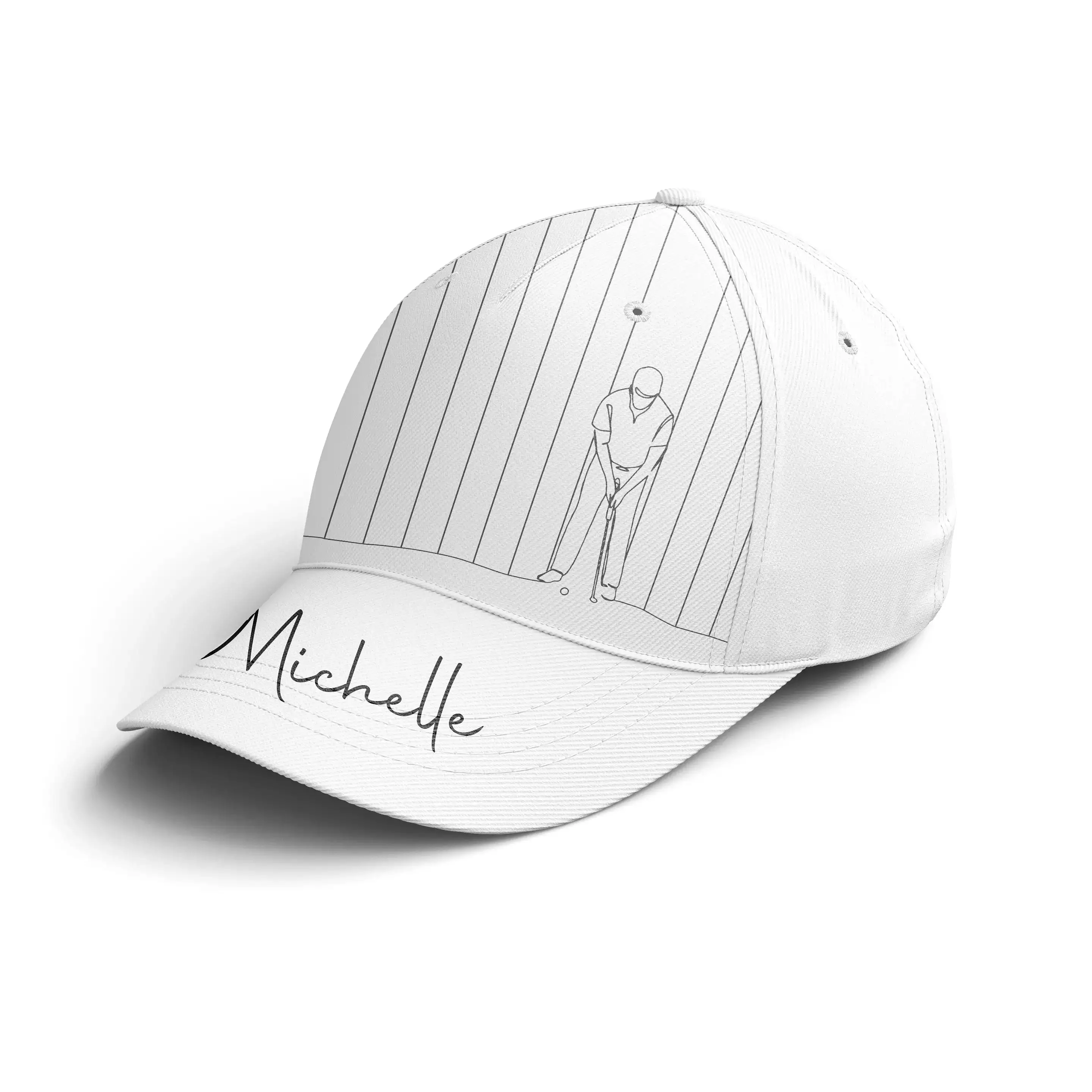 Casquette Performance Personnalisée De Golf, Cadeau Idéal Pour Fans De Golf - CT01092210