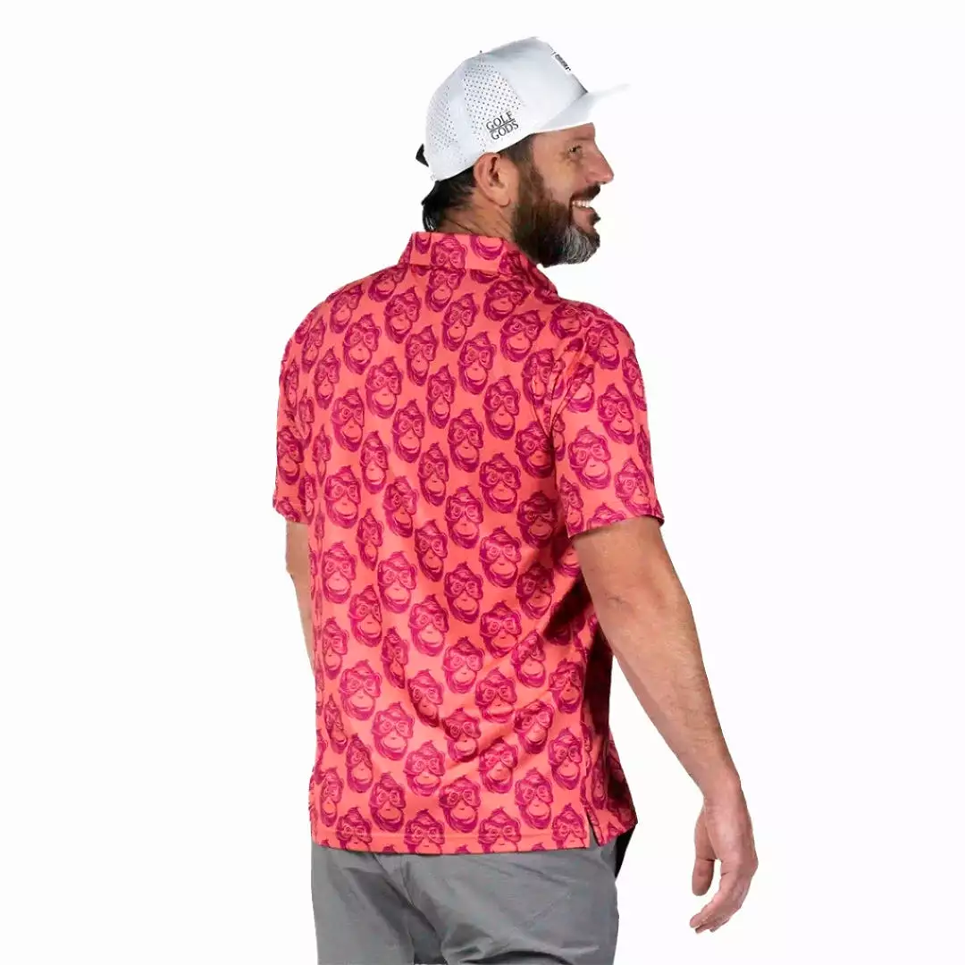 Cheeky Monkey Cool Tech Performance Golf Polo