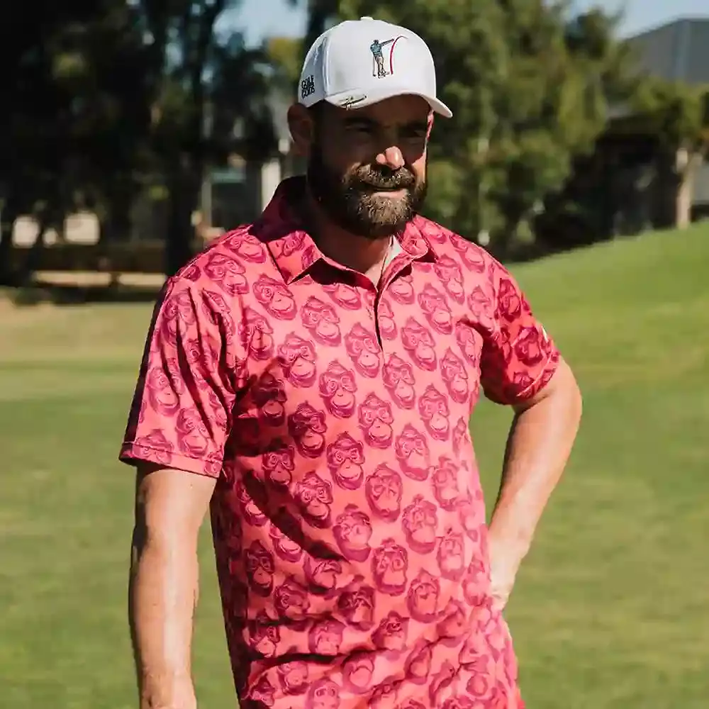 Cheeky Monkey Cool Tech Performance Golf Polo