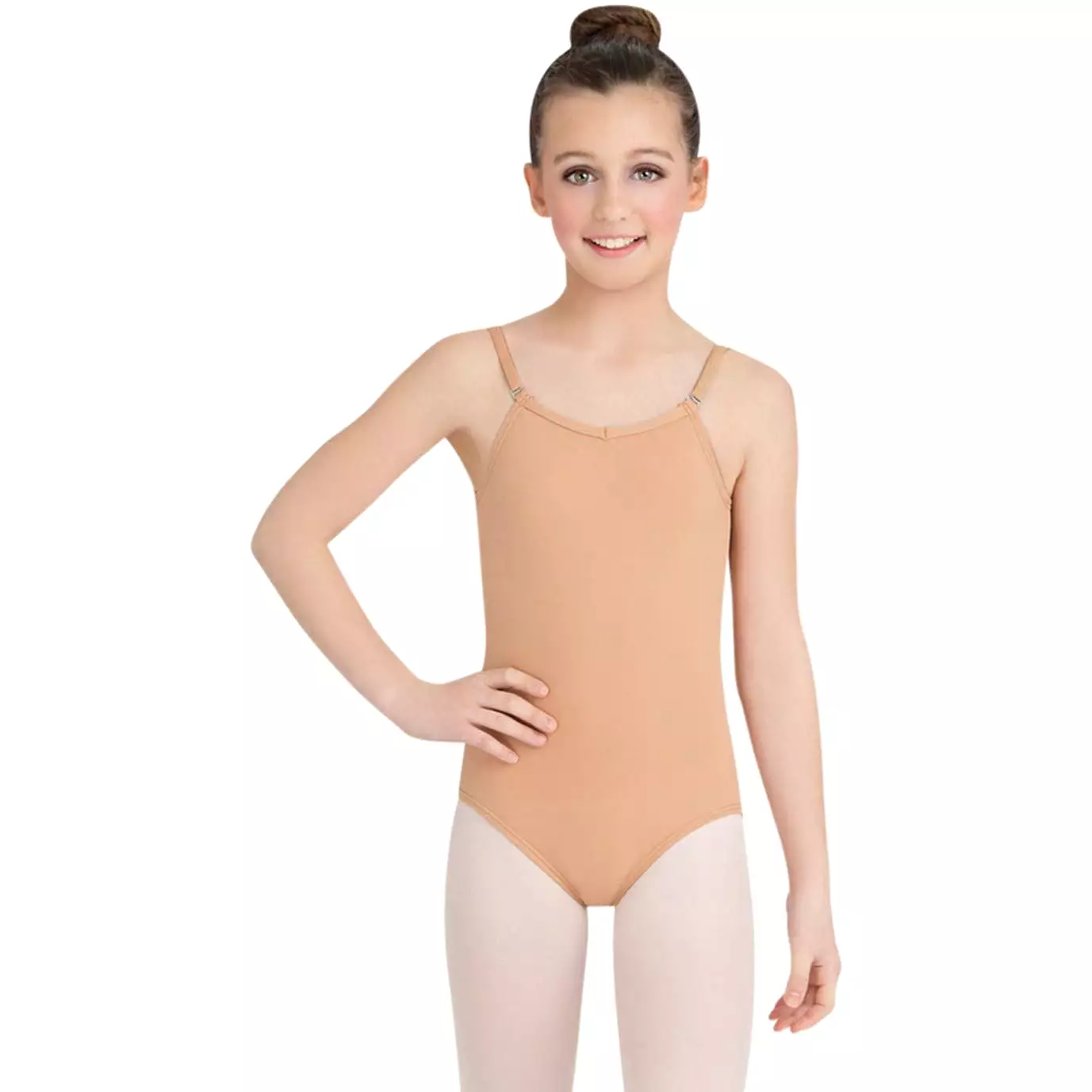 Child Adjustable Strap Cami Leotard