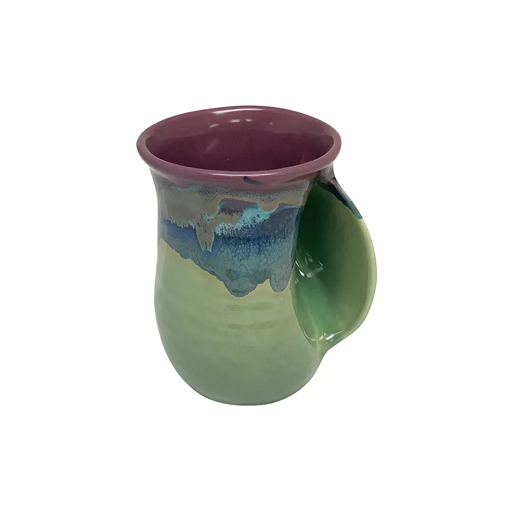 Clay in Motion - Handwarmer Mug - Right Handed (Mossy Creek) #19MC