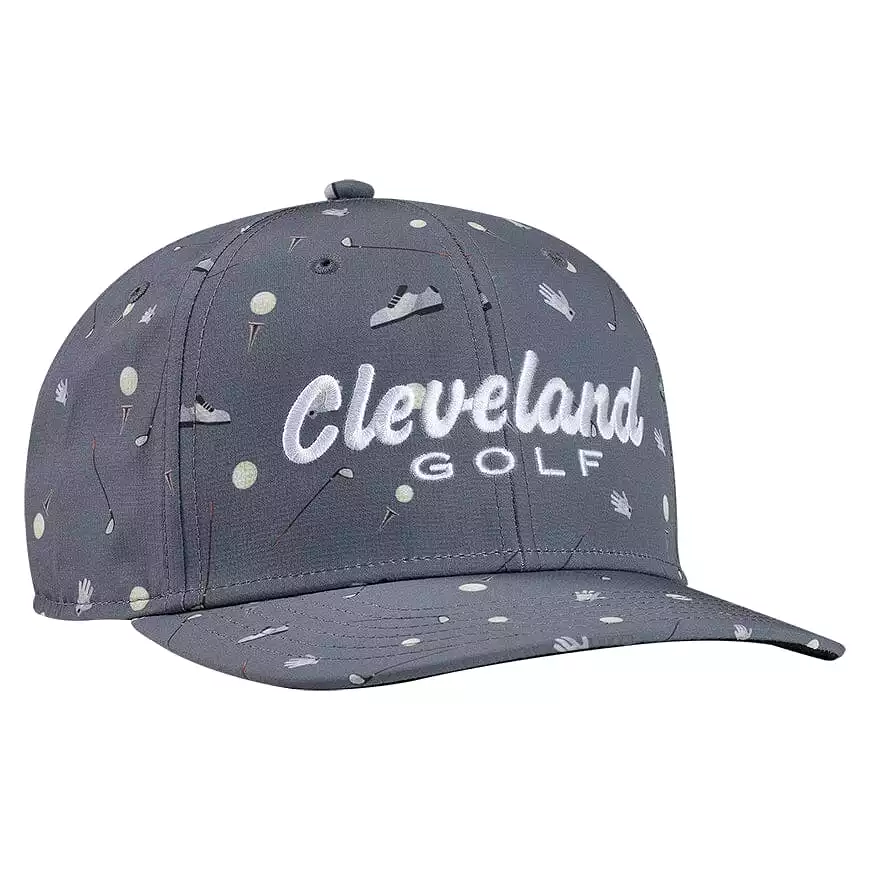 Cleveland Golf '24 Print Grey Hat