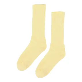 Colorful Active Sock Soft Yellow