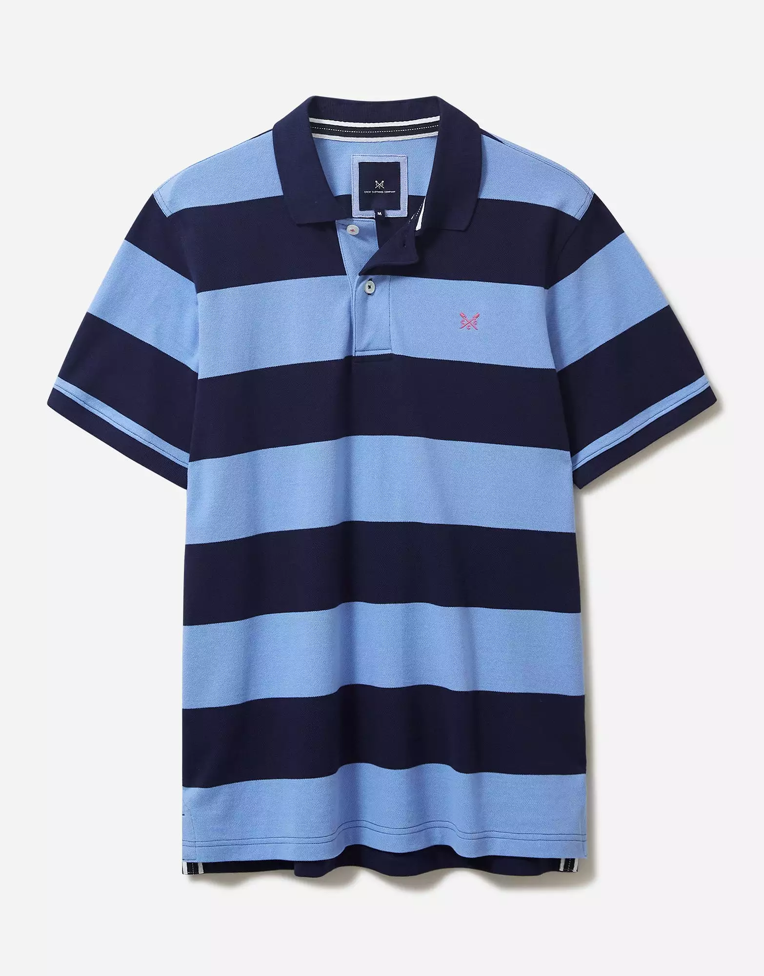 Crew Clothing Mens Heritage Stripe Polo Shirt