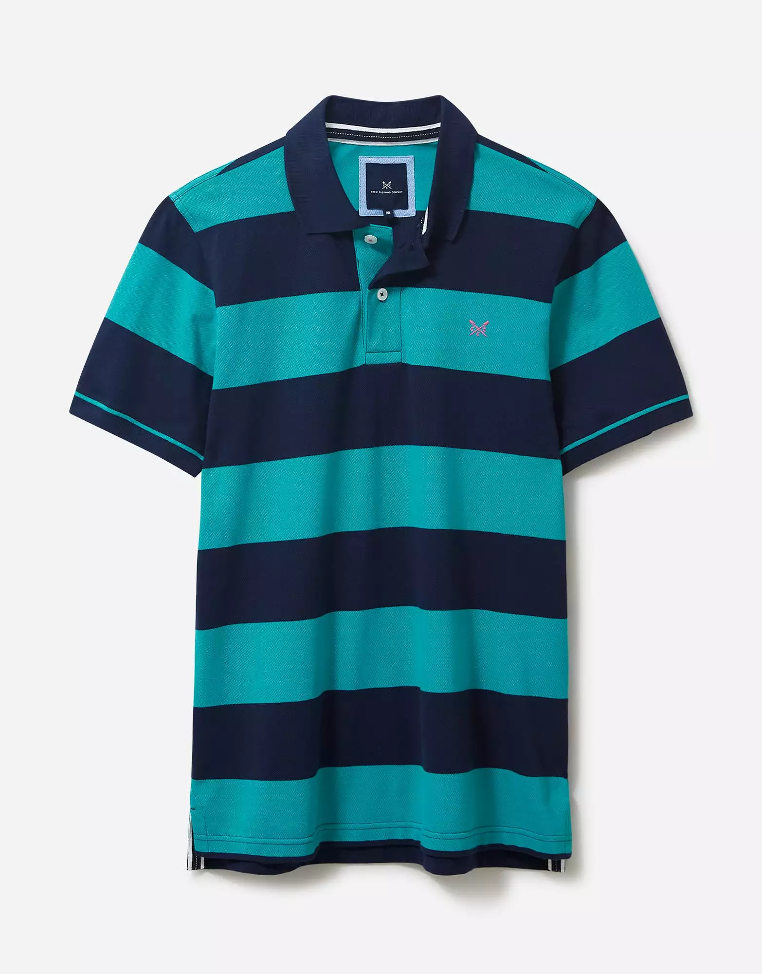 Crew Clothing Mens Heritage Stripe Polo Shirt