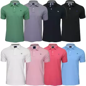 Crew Clothing Mens Pique Polo Shirt 'Classic Pique Polo' - Short Sleeved