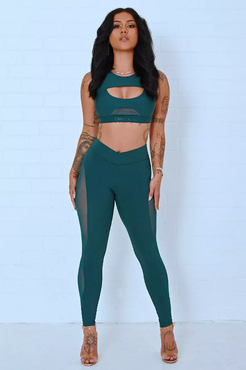 CXIX Baddie Leggings - Teal