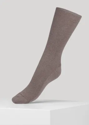 Dear Denier Rei Rib sock Beige