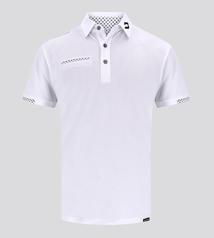 FASHION POCKET POLO - WHITE