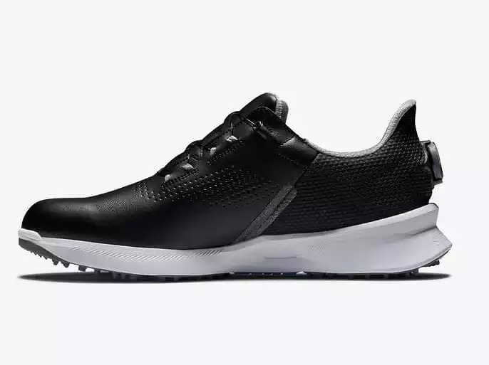 Footjoy Fuel Men's Spikeless BOA Golf Shoe Black 55449