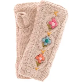 French Knot Women's Tilly Handwarmer, Natural