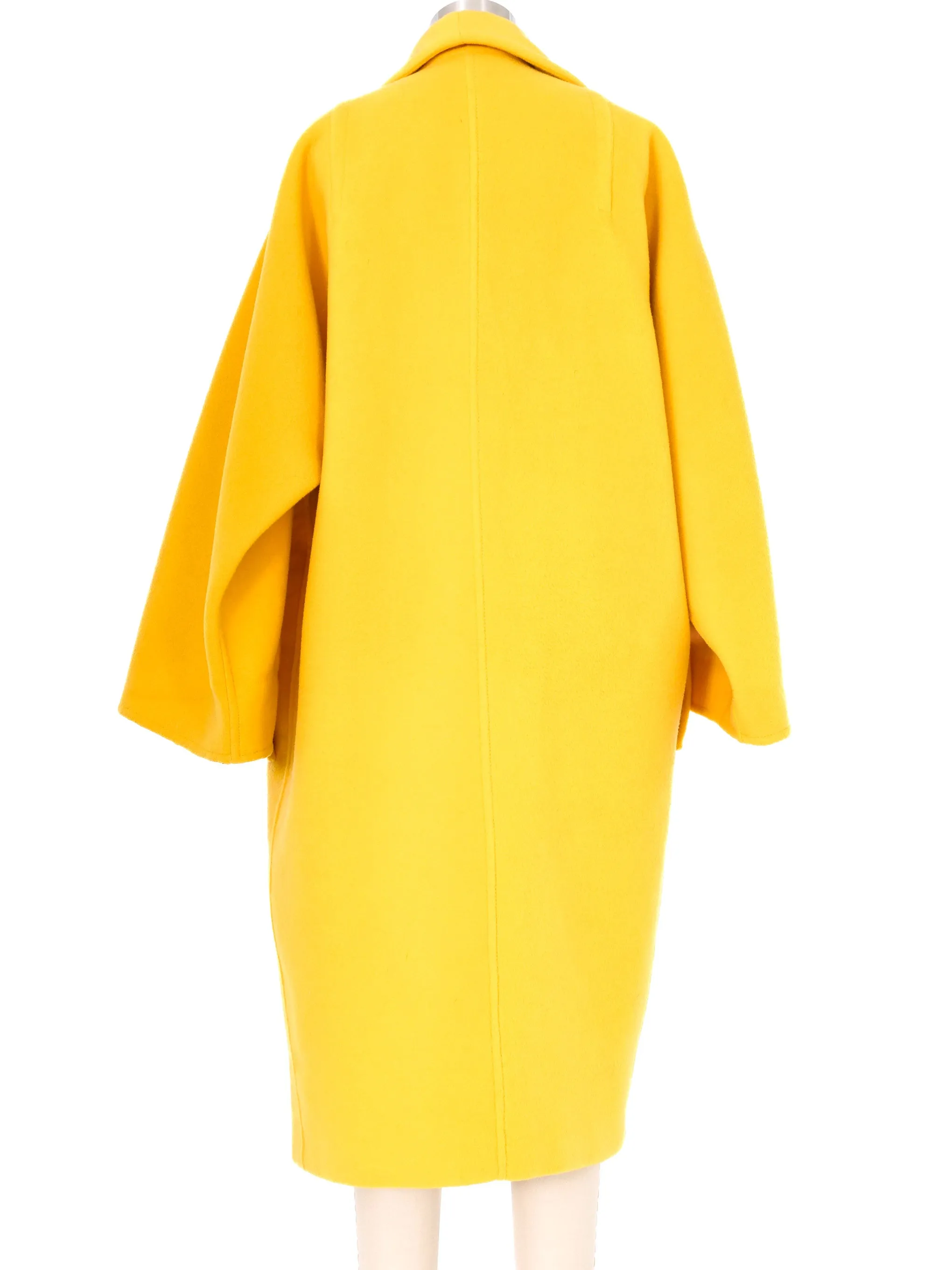 Gianfranco Ferre Yellow Overcoat