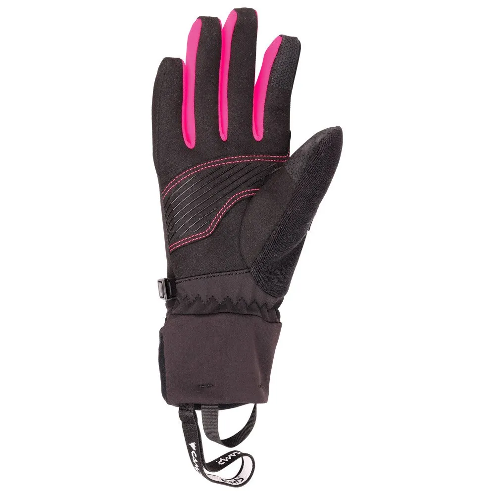 Gloves Camp ---G Comp Warm Lady Black Light Blue Fuchsia