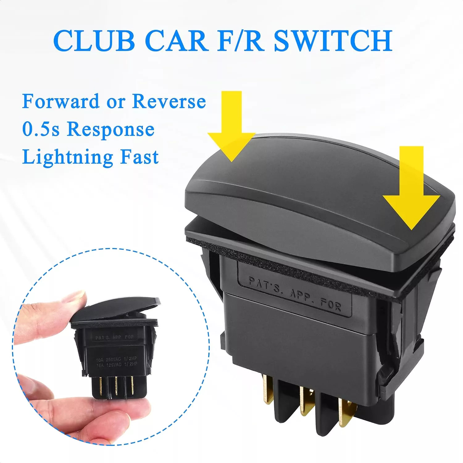 Golf Cart Forward Reverse Switch for Club Car DS and Precedent 1996-up - 10L0L