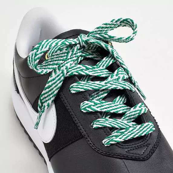 Graphic Golf Shoe Laces BLACK & WHITE