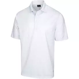 Greg Norman Mens Polo 2Below Fleur de Lis Shark Grey