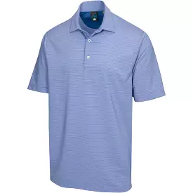 Greg Norman Mens Polo Stretch Triumph Slate