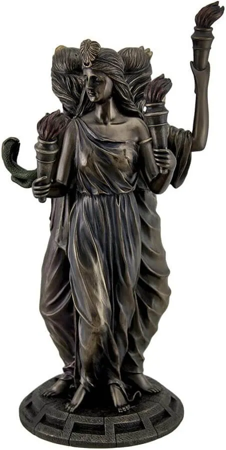 Hecate the Triple Goddess of Magic Figurine