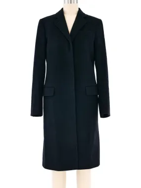 Helmut Lang Black Overcoat