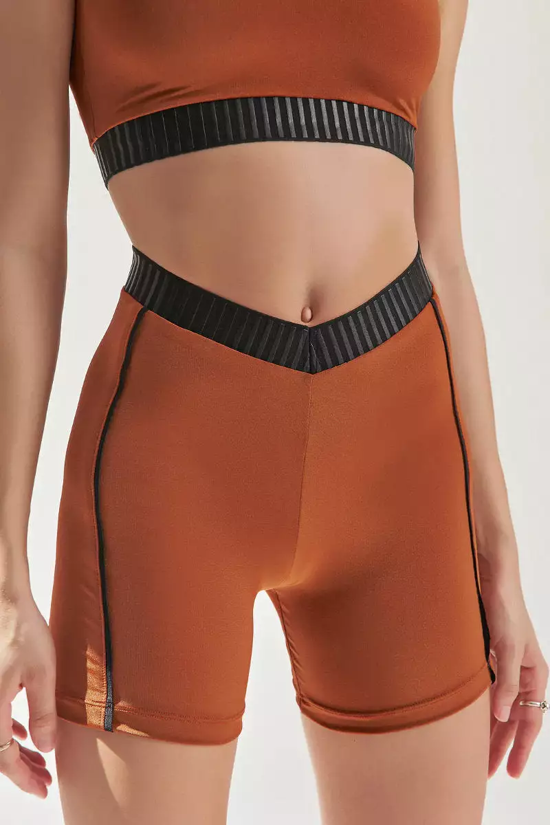 HotCakes Polewear Sport Biker Bottoms - Ginger