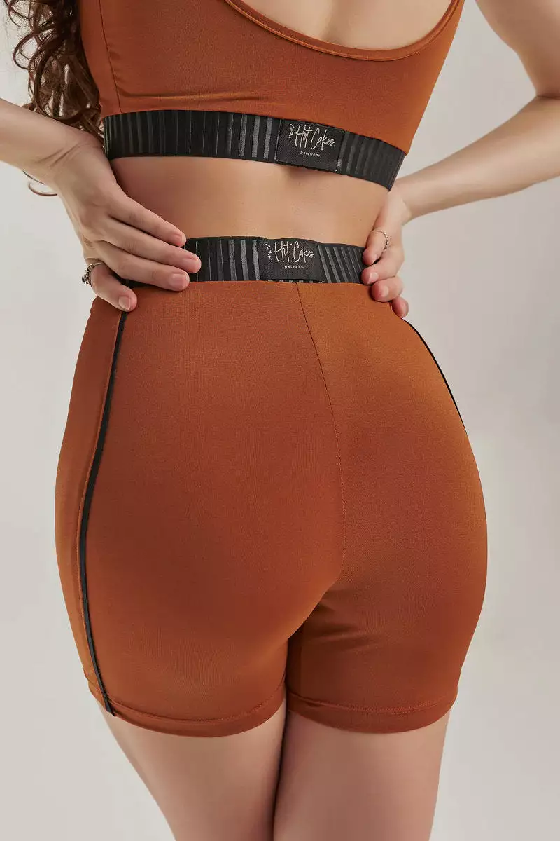 HotCakes Polewear Sport Biker Bottoms - Ginger