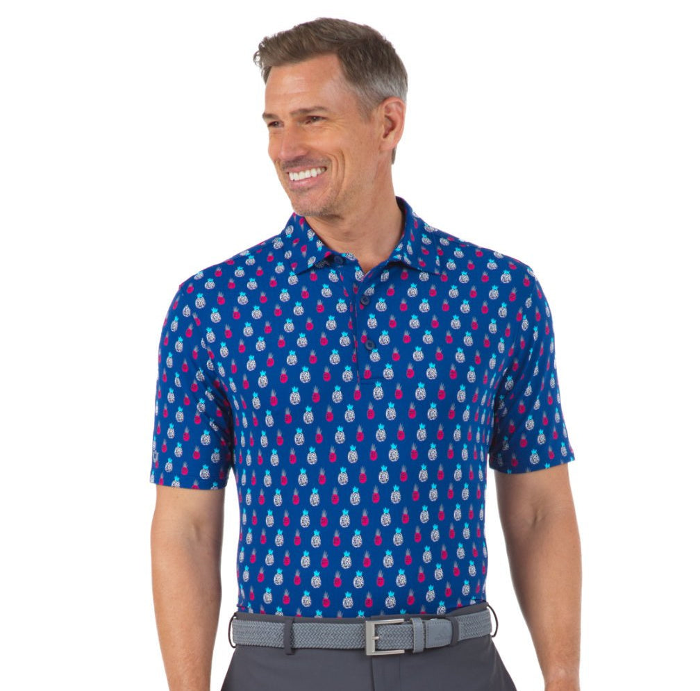 IBKUL Mens Polo Pineapple