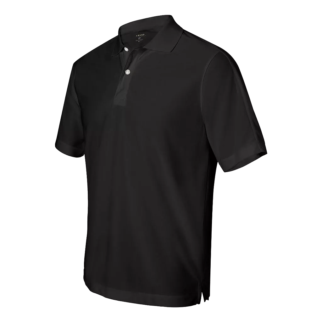 IZOD Men's Performance Golf Polo - Black