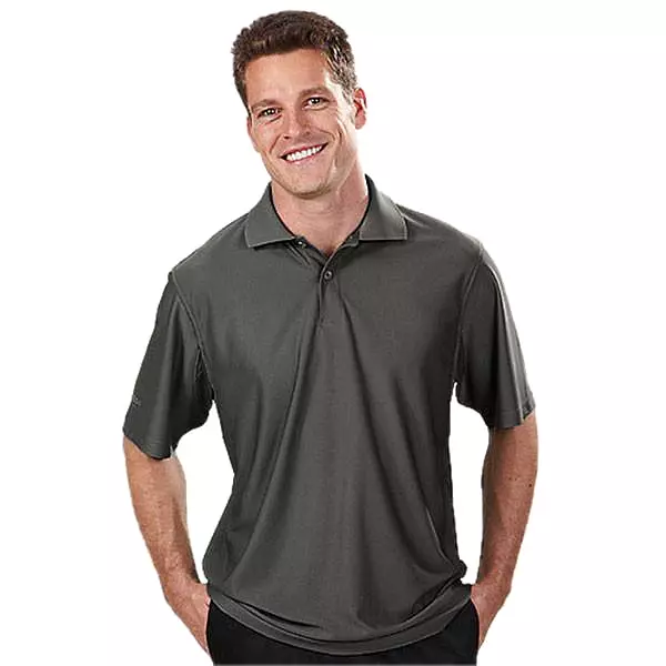 IZOD Men's Performance Golf Polo - Thunder Cloud