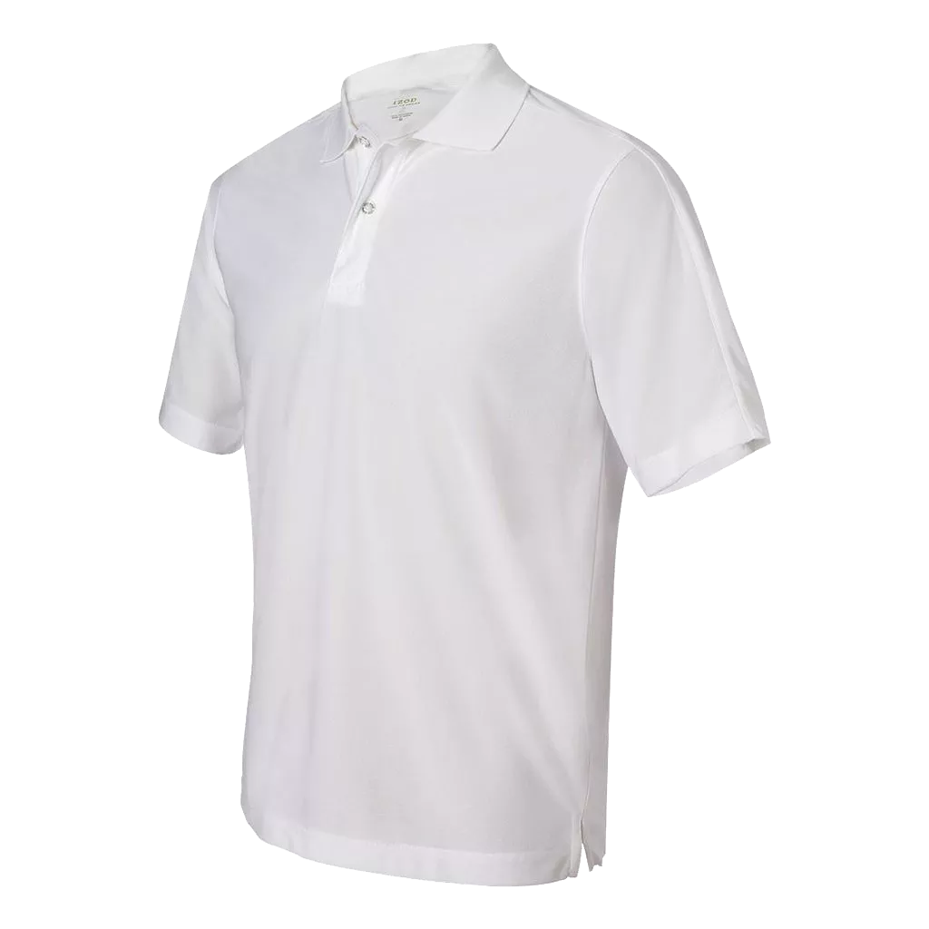 IZOD Men's Performance Golf Polo - White