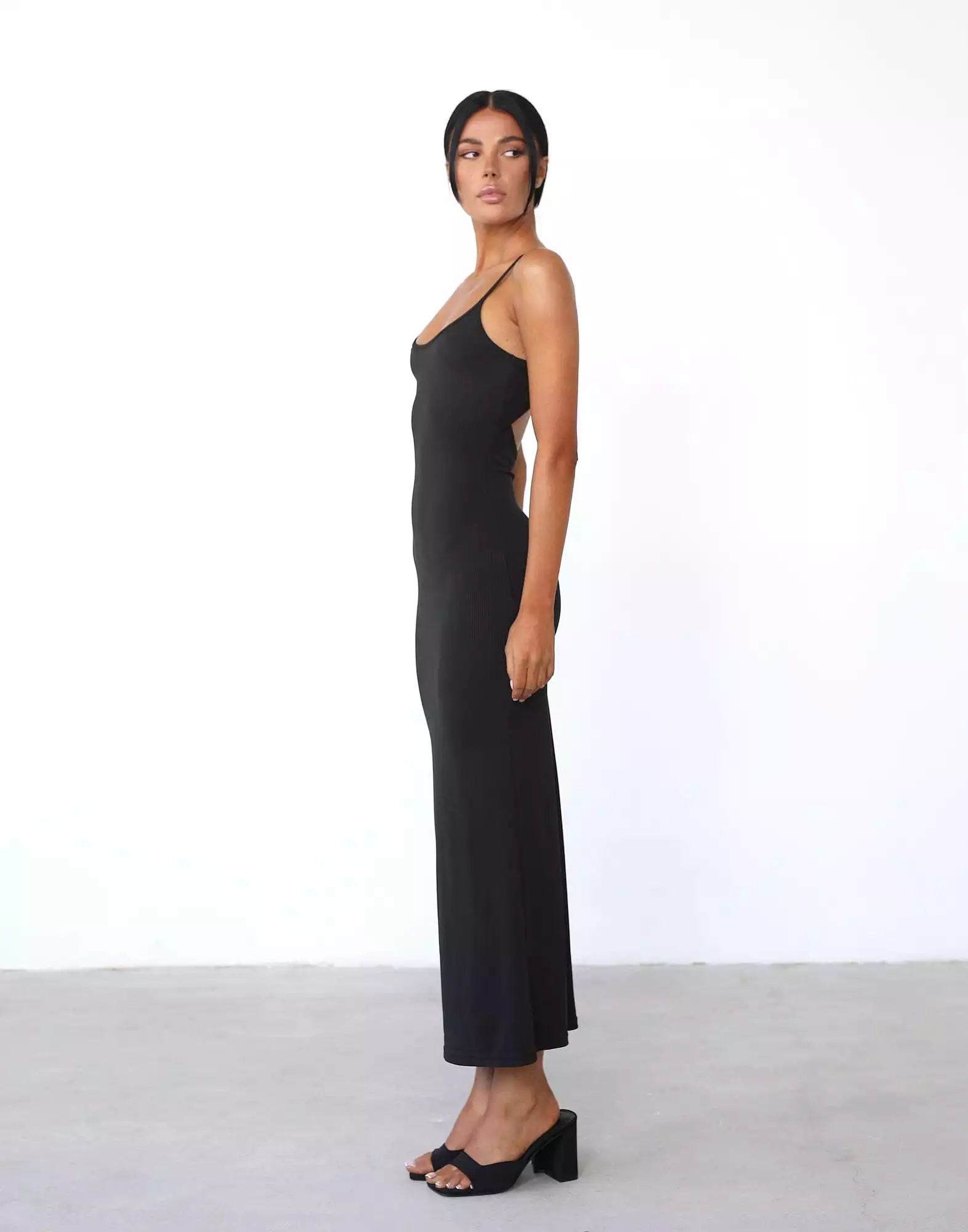 Joan Maxi Dress (Black)