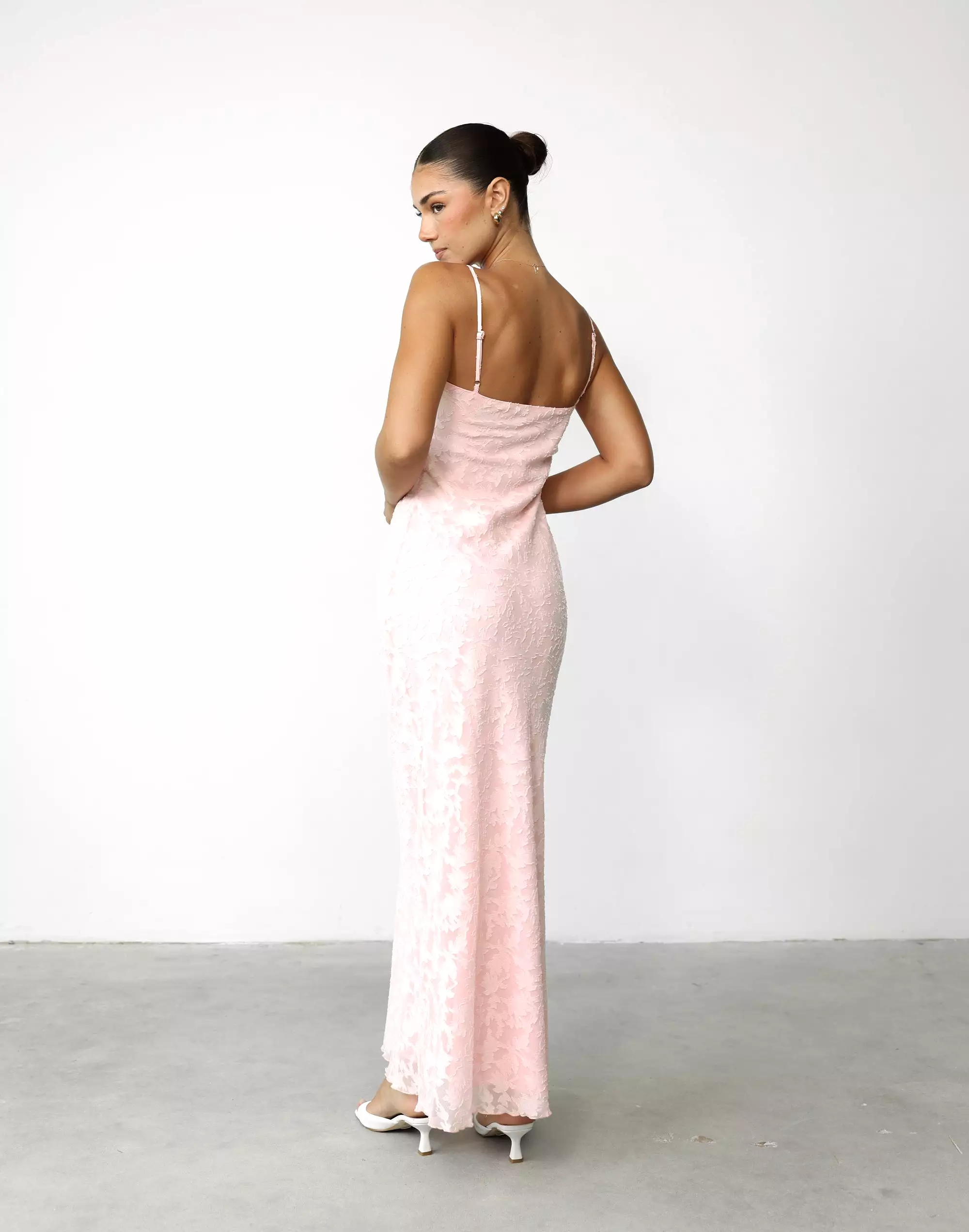 Juliet Maxi Dress (Blush)