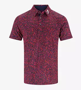 JUMBLE POLO - RED