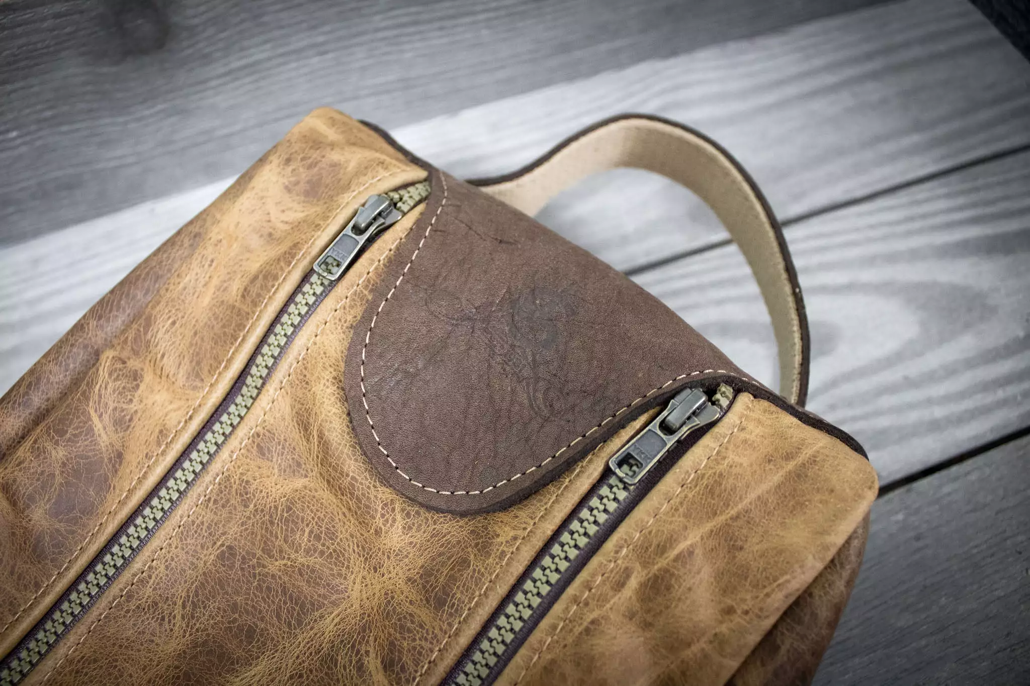 Leather Golf Shoe Bag