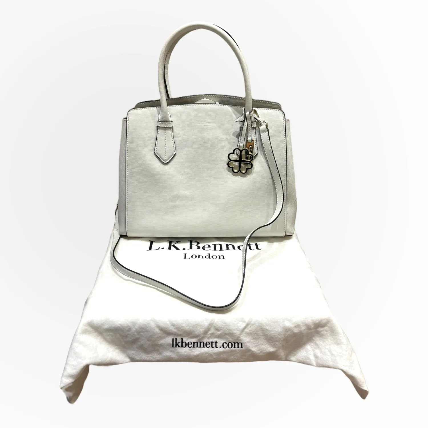 LK Bennett Winter White Bag