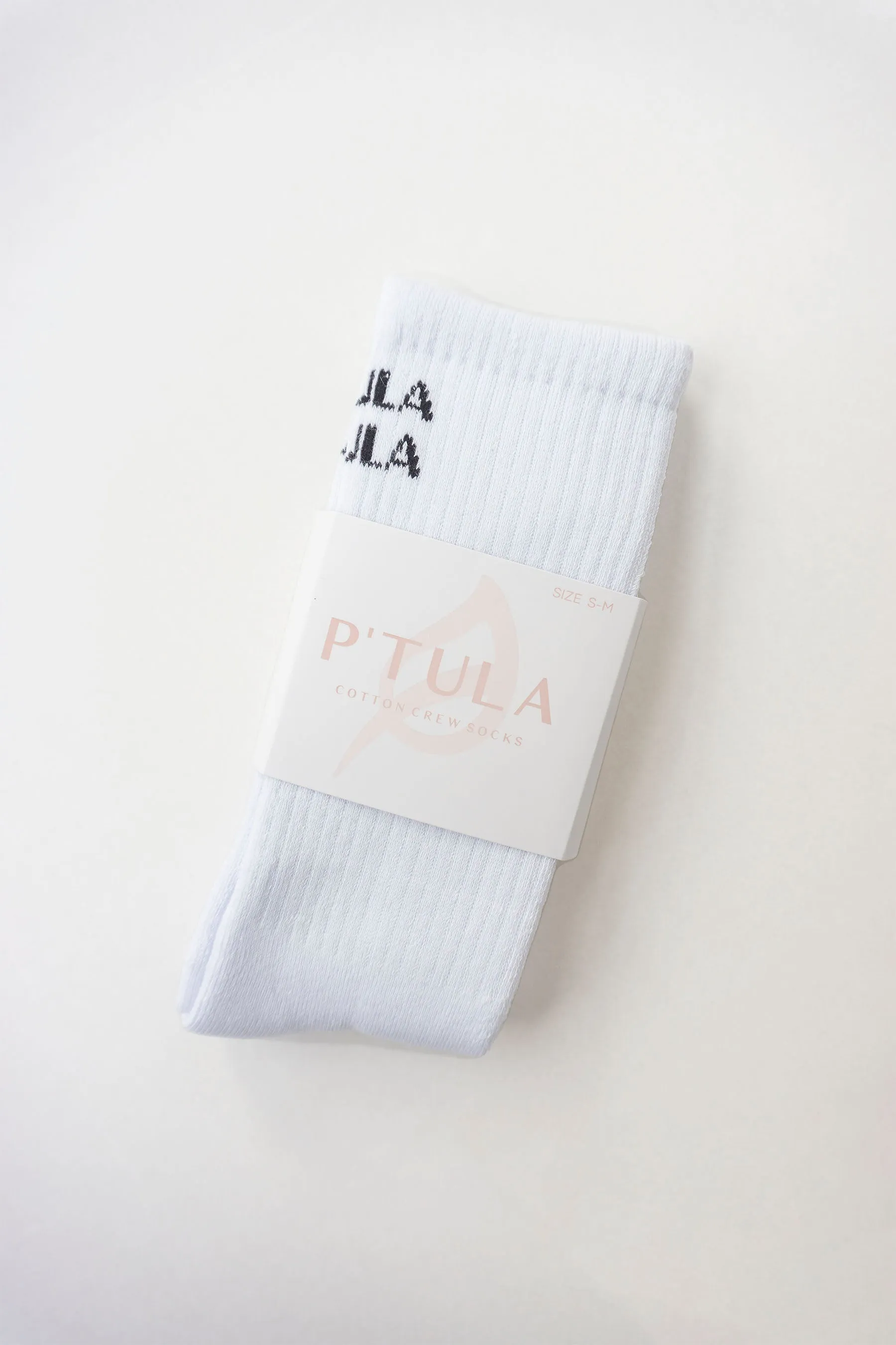 Logo Crew Sock - Black (3 Pack)