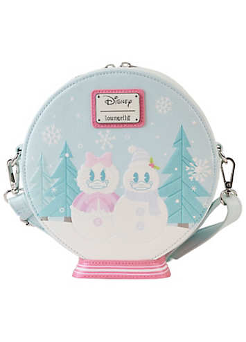 Loungefly Disney Mickey & Friends Winter Snowglobe Crossbody Bag | Grattan